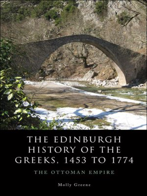 cover image of The Edinburgh History of the Greeks, 1453 to 1768